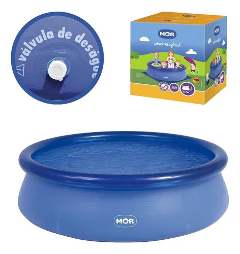 Piscina Inflável Redonda 3400 Litros Fun - Mor