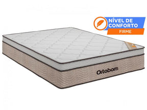 Colchão Queen Ortobom de Molas Ensacadas 30x158x198cm - New Ortotech