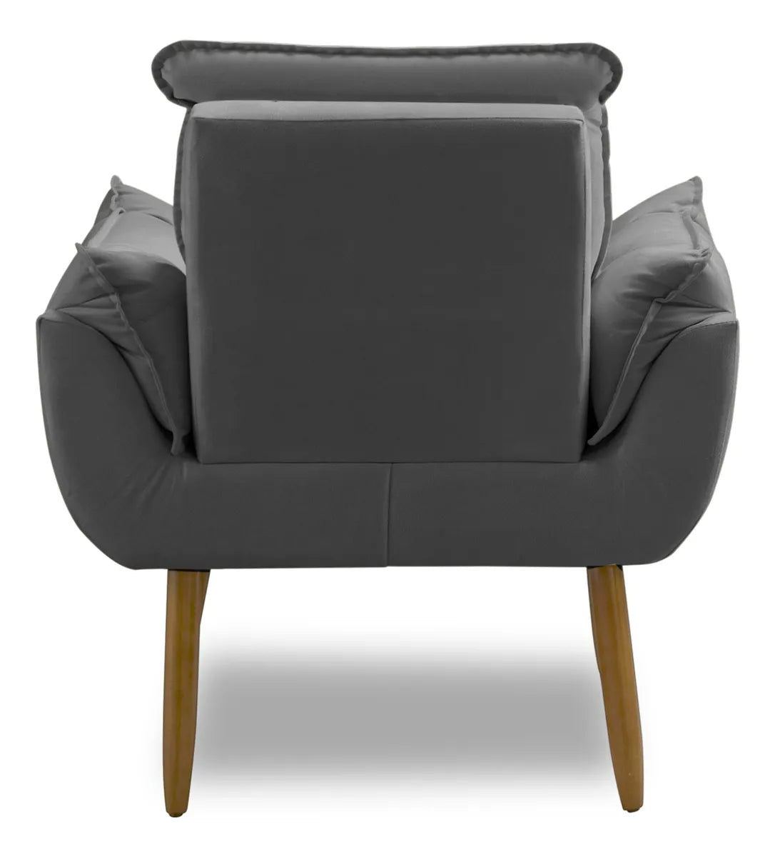 Kit 2 Poltrona Decorativa Opala Sala De Estar Recepção Suede