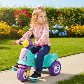 Triciclo Infantil Avespa Pink Maral Com Pedal