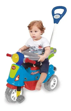 Carrinho De Passeio Ou Pedal Infantil Triciclo Avespa Maral