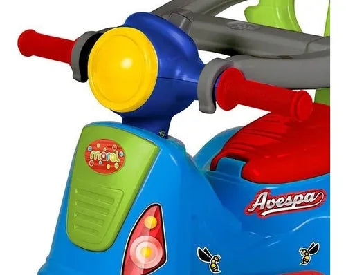 Carrinho De Passeio Ou Pedal Infantil Triciclo Avespa Maral