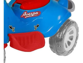 Carrinho De Passeio Ou Pedal Infantil Triciclo Avespa Maral