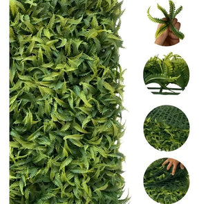 20 placa de samambaia cheia 40x60 Jardim Vertical Artificial Premium Noogs Muro Ingles Resistente Area Interna Externa Com Proteção UV Marca Noogs