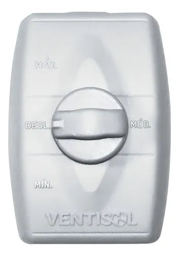 Ventilador de Parede Ventisol 50cm | Potência 130W, 3 Pás, Oscilante, Silencioso e Resistente