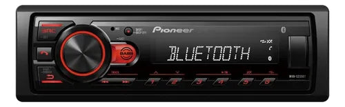 Pioneer MVHS235BT som automotivo usb bluetooth 5.0 rádio fm potência 4x23w rms