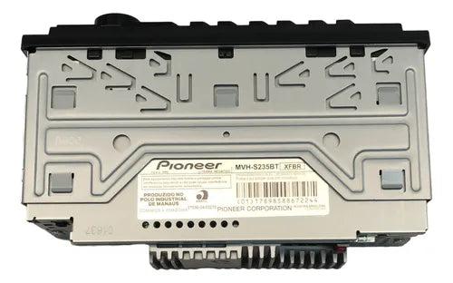 Pioneer MVHS235BT som automotivo usb bluetooth 5.0 rádio fm potência 4x23w rms