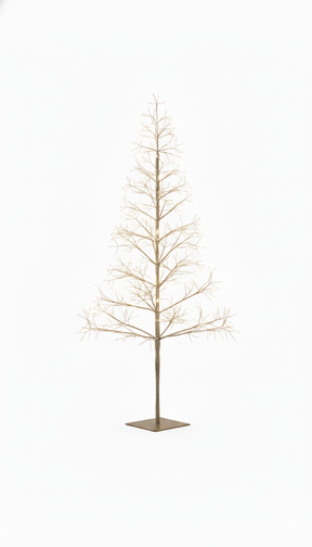 Árvore Fio de Fada Bivolt | 2000 LEDs Branco Quente – 1,8m 110/220W🎄